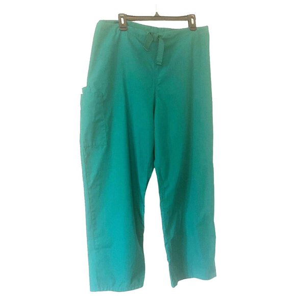 Cherokee Workwear Scrub Top And Pants Green Size XL Unisex Uniform Medical Set - Picture 7 of 14